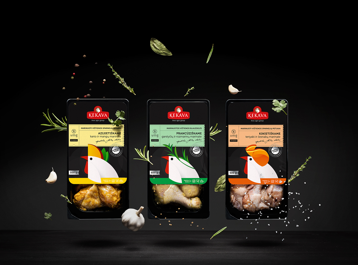 雞肉品牌包裝設(shè)計(jì) 不安心做一只普通的雞(圖1) 雞肉品牌包裝設(shè)計(jì) 不安心做一只普通的雞(圖1)