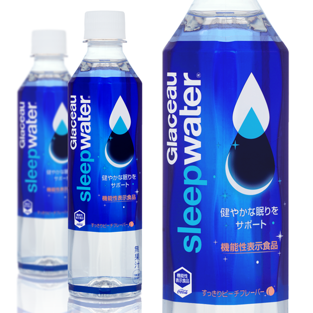 可口可樂(lè)在日本推出功能性飲料“睡眠水”包裝(圖2)