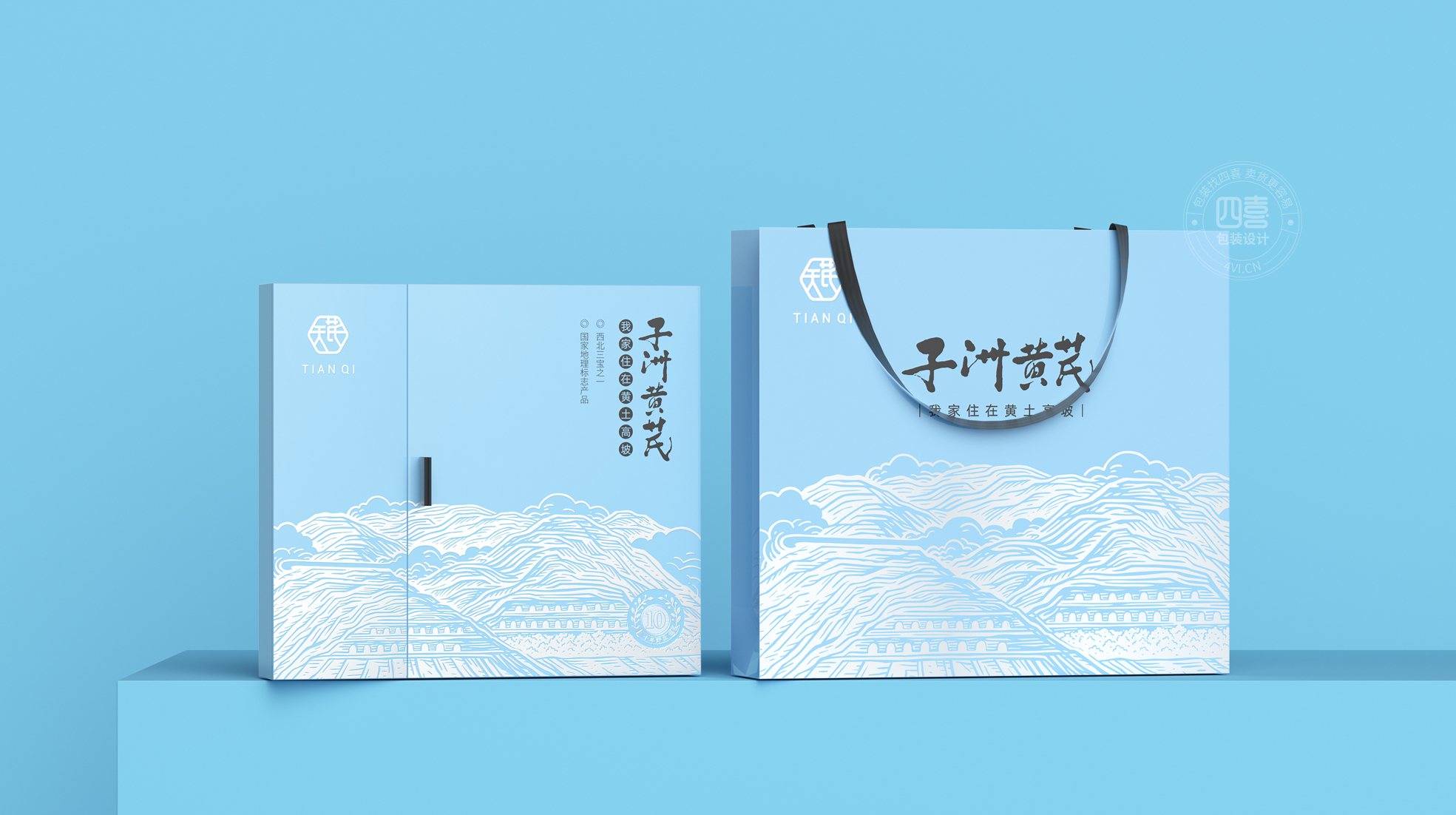 天芪子洲黃芪品牌全案升級(圖5)