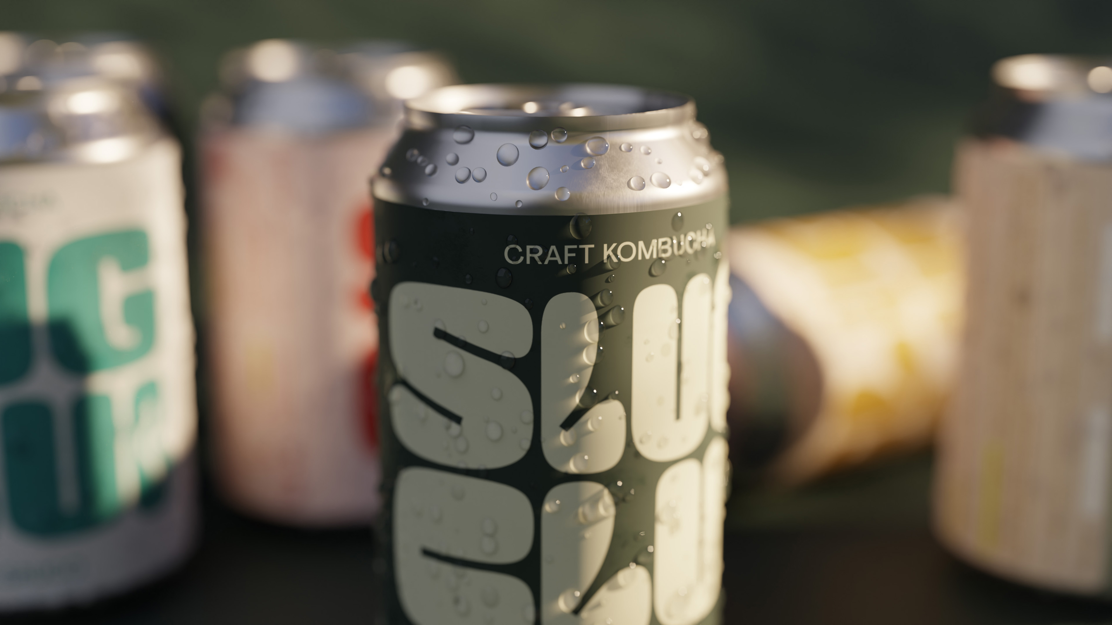 Slug Club康普茶飲料這樣包裝，創(chuàng)造出一種意想不到的精美美學(圖3)