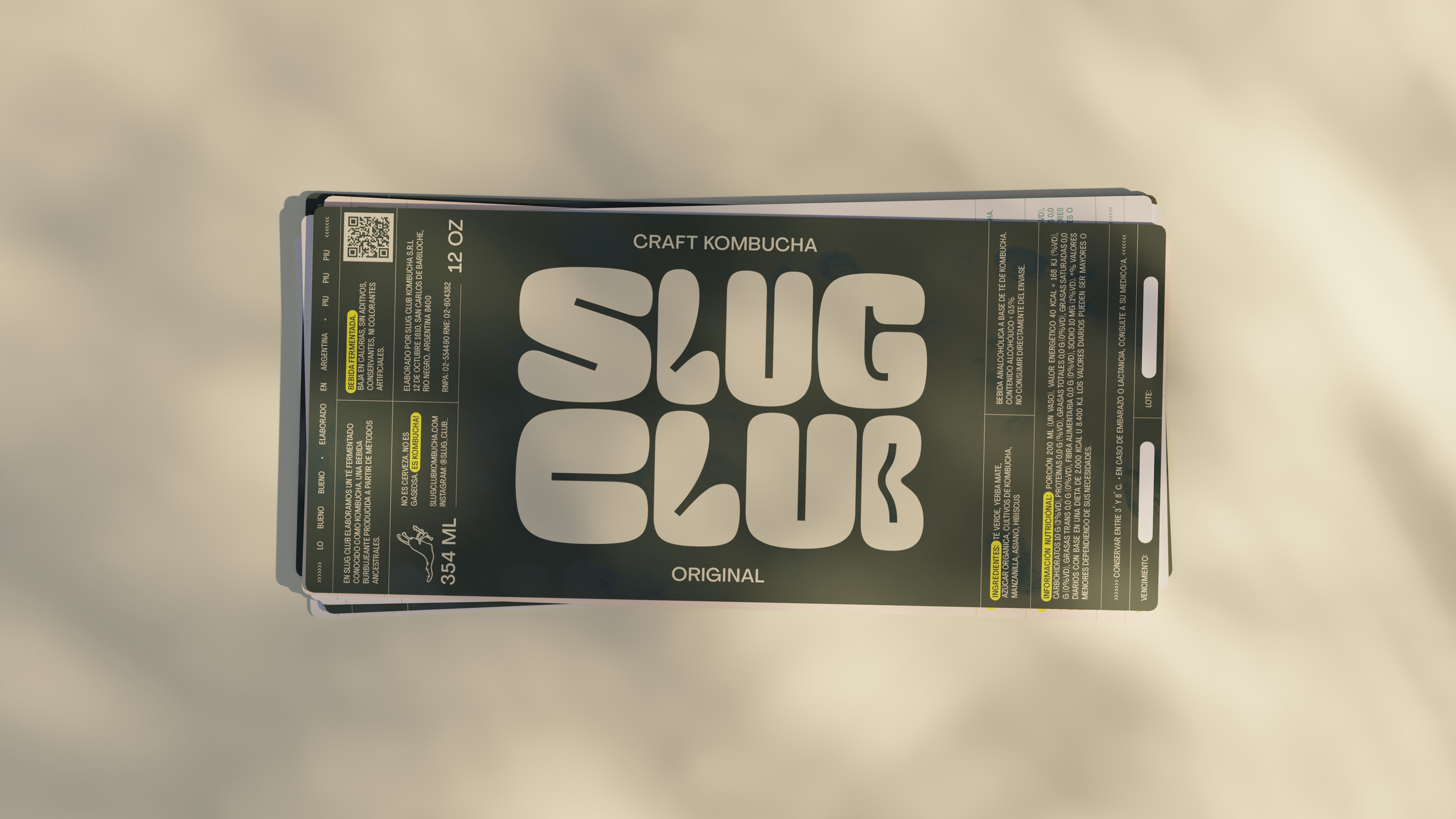 Slug Club康普茶飲料這樣包裝，創(chuàng)造出一種意想不到的精美美學(圖4)