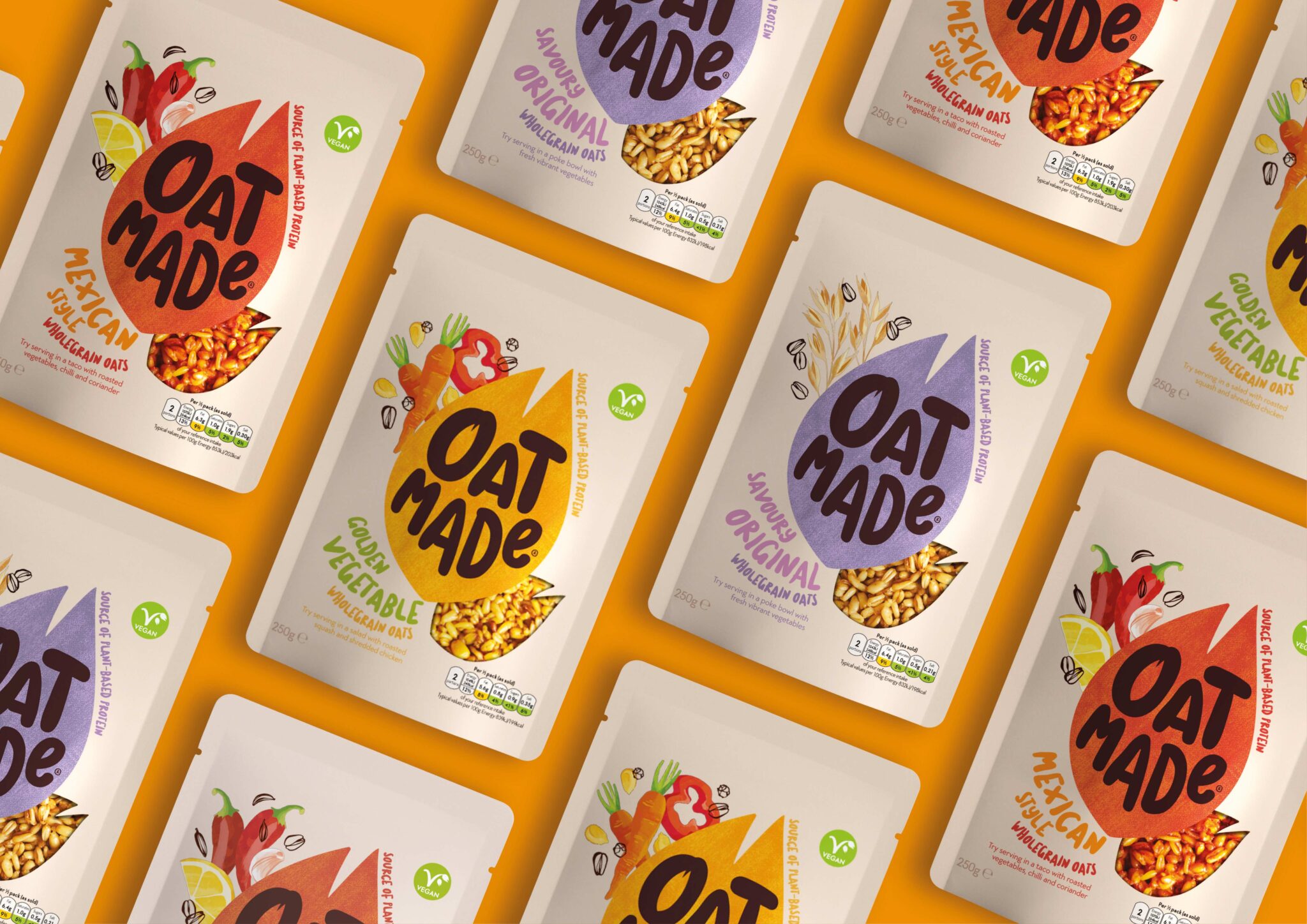 ?OatMade燕麥片食品創(chuàng)意包裝設(shè)計(圖1)
