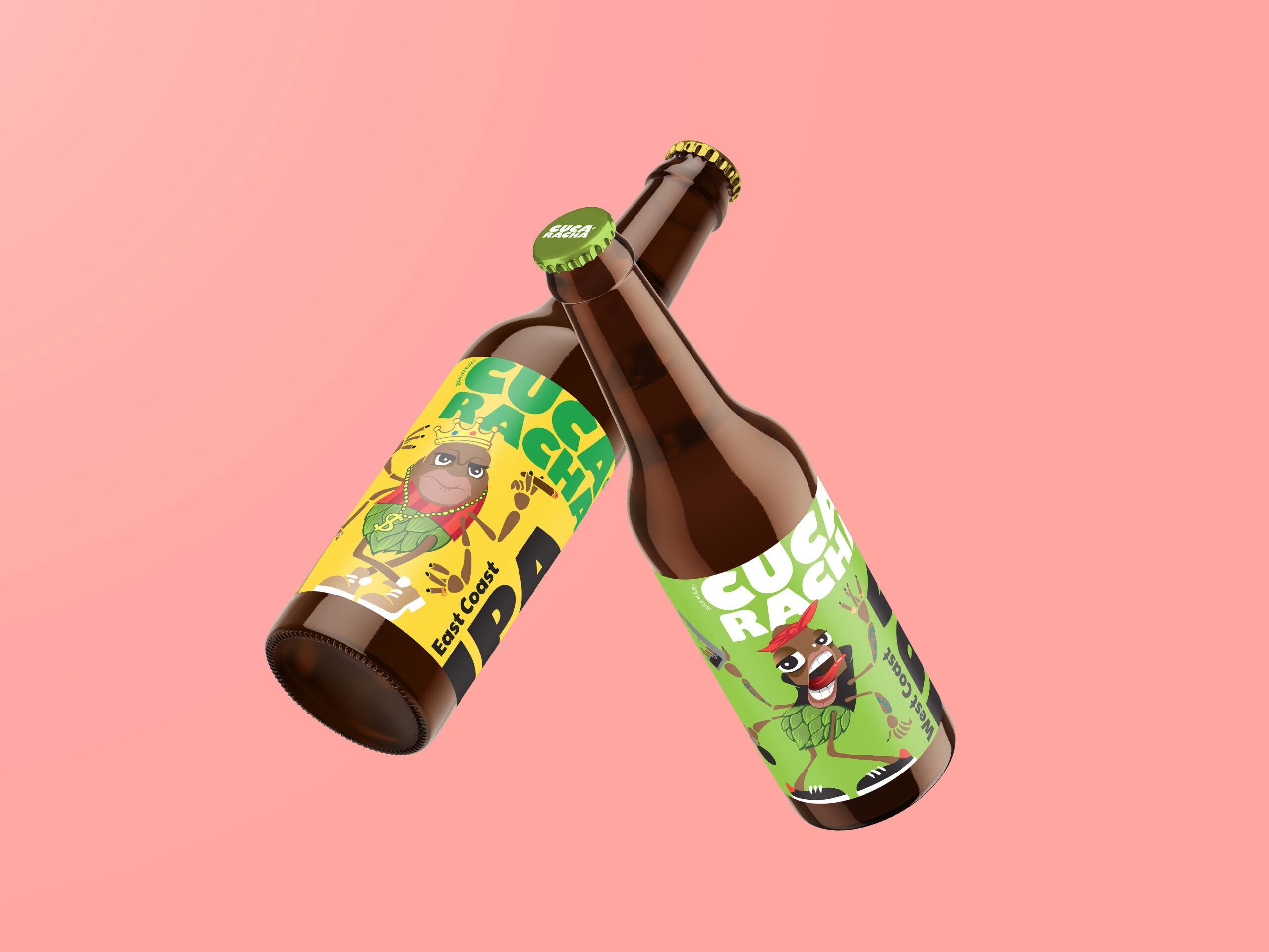 ?Cucaracha精釀啤酒創(chuàng)意包裝設計(圖3)
