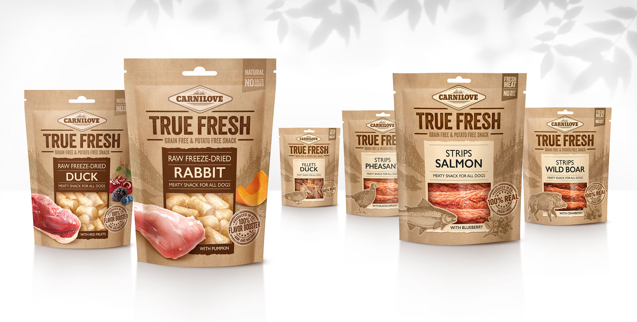 Carnilove TRUE FRESH品牌系列生凍干食品包裝設(shè)計(圖1)