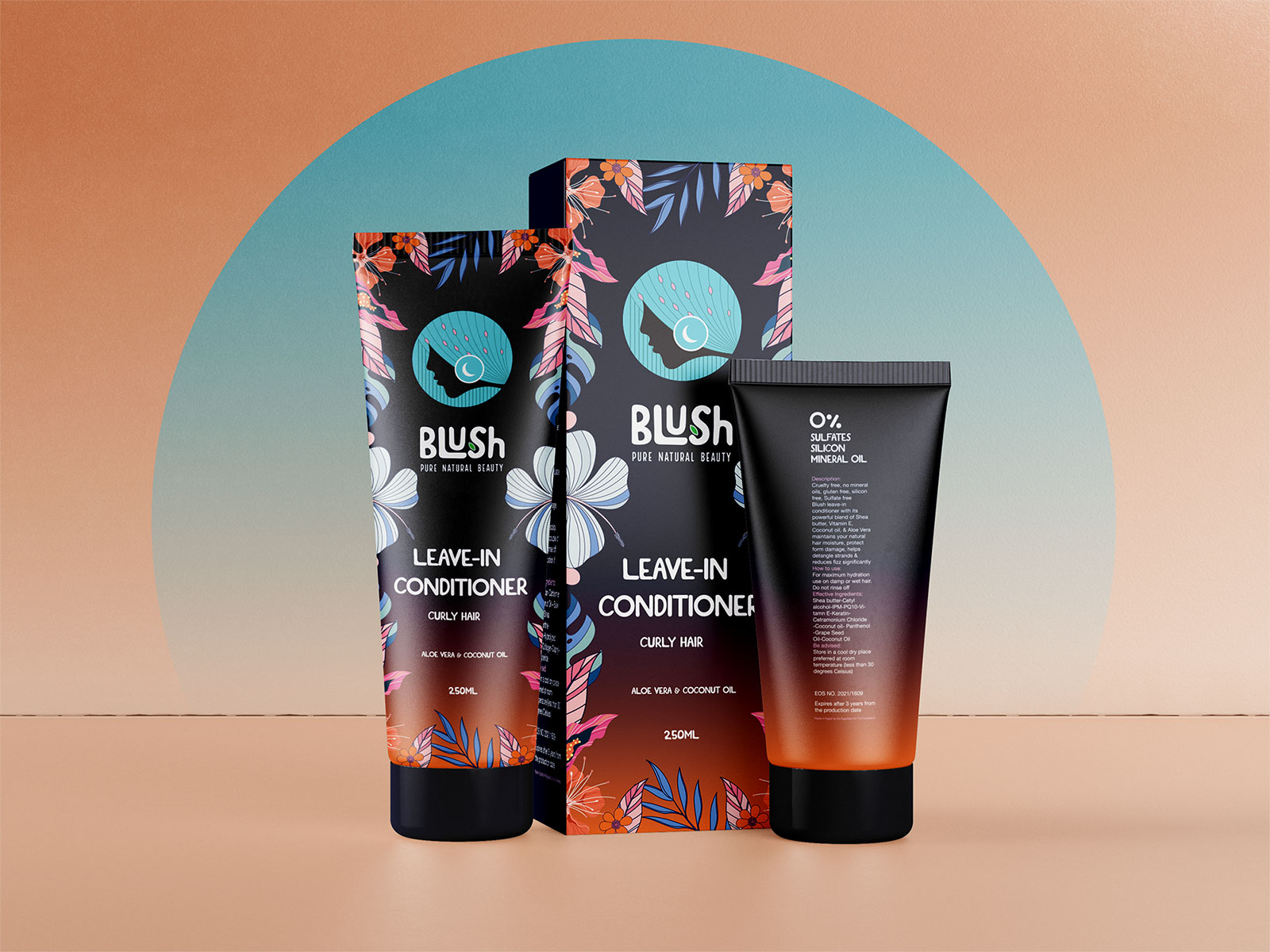 ?Blush純天然美容護膚品牌包裝設(shè)計這樣做(圖1)