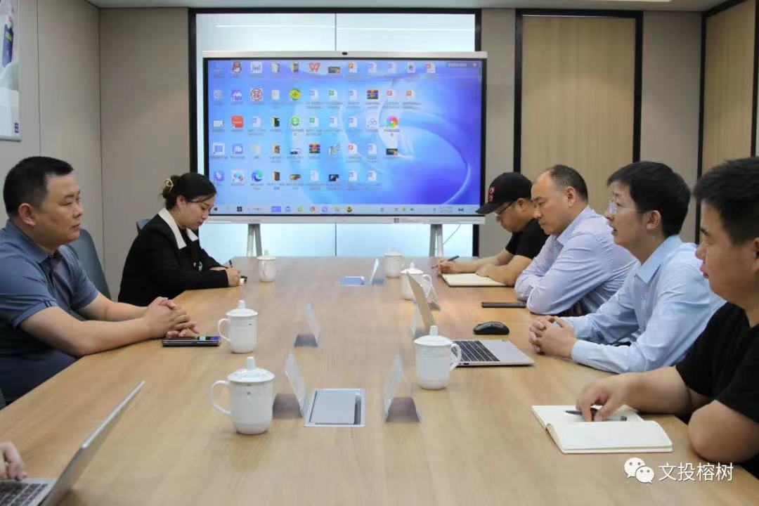 添翼控股集團(tuán)來(lái)訪文投榕樹公司座談交流(圖1)
