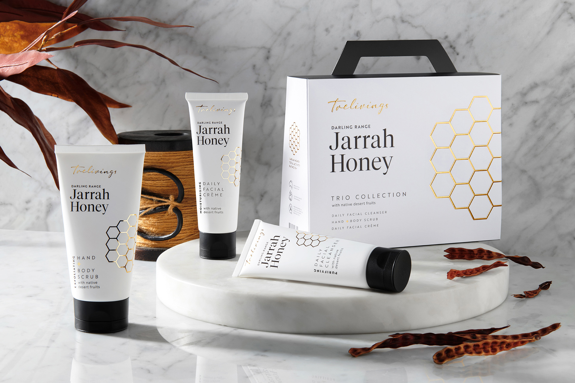 Jarrah Honey個(gè)人護(hù)理產(chǎn)品包裝設(shè)計(jì)這樣做(圖2)