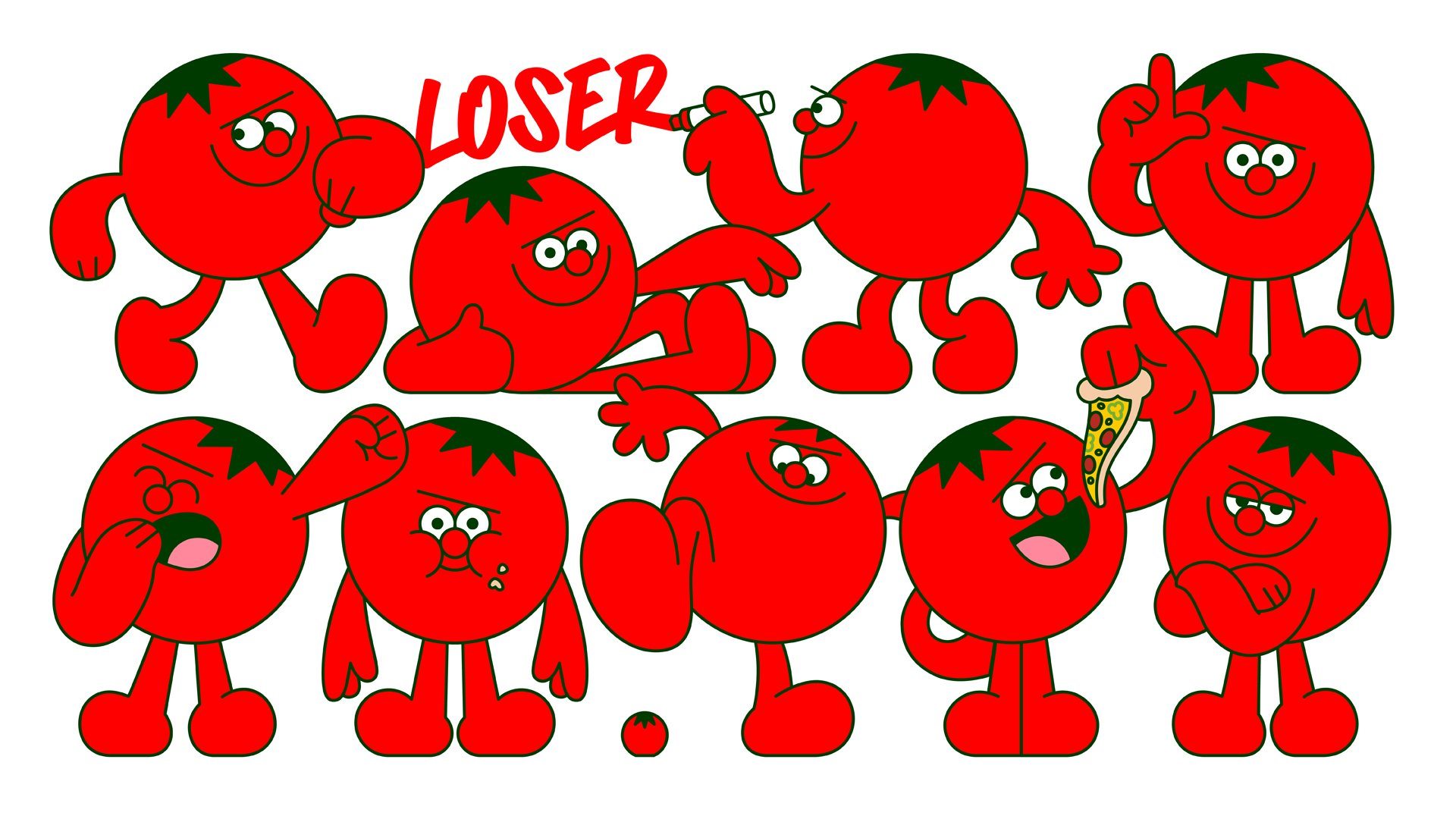 The Mean Tomato品牌食品包裝設(shè)計(圖3)