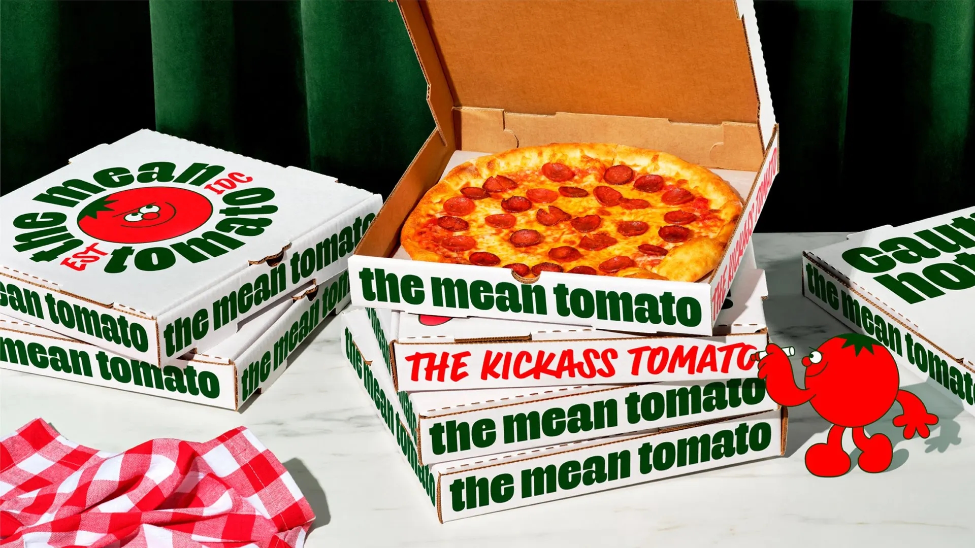 The Mean Tomato品牌食品包裝設(shè)計(圖1)