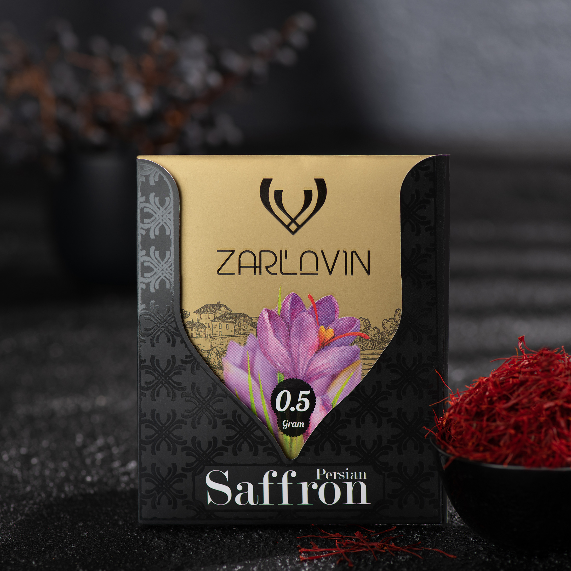 Zerlavin出口藏紅花包裝的信封設(shè)計(圖2)