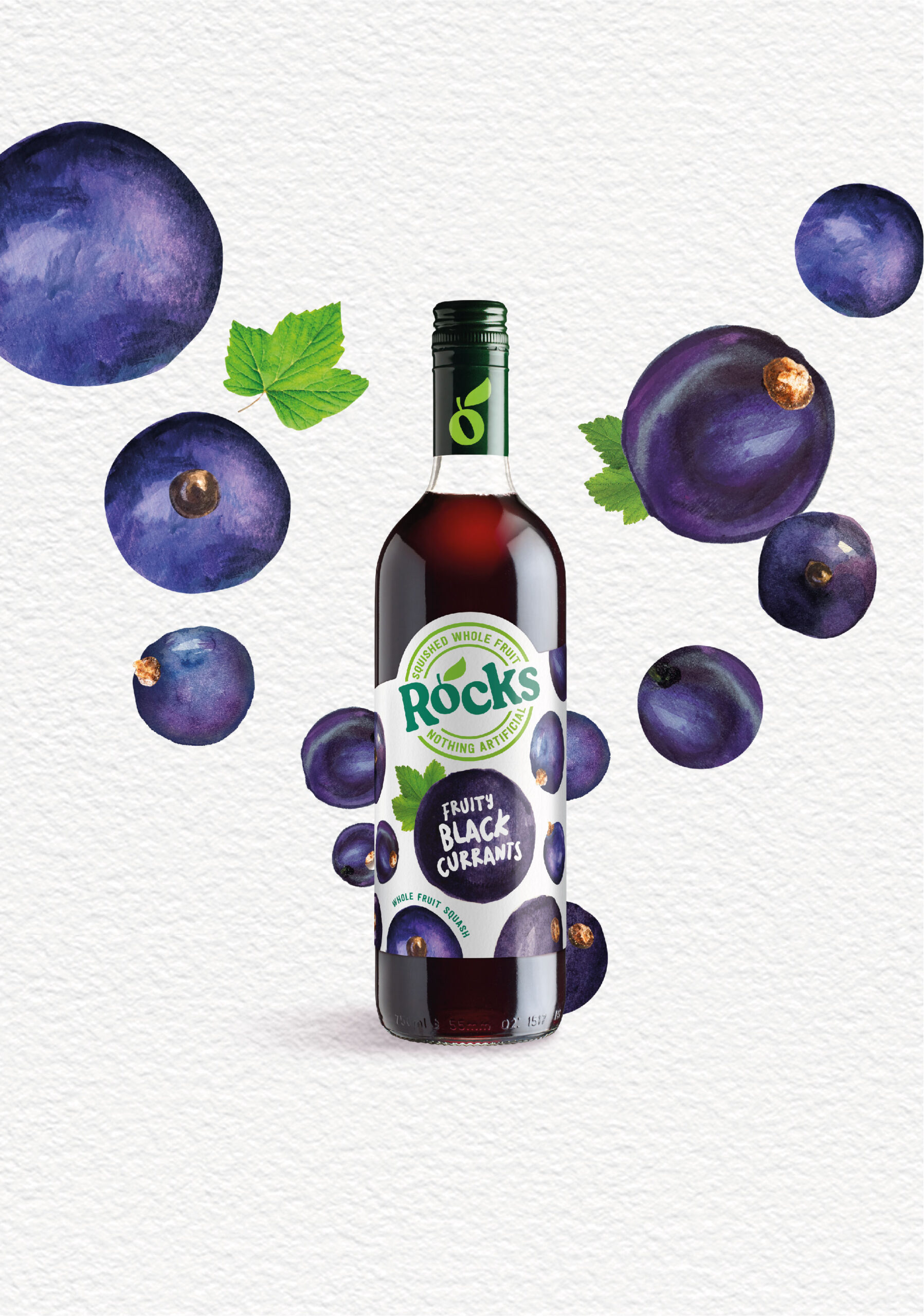 Rocks優(yōu)質天然的果汁飲料包裝設計欣賞(圖1)