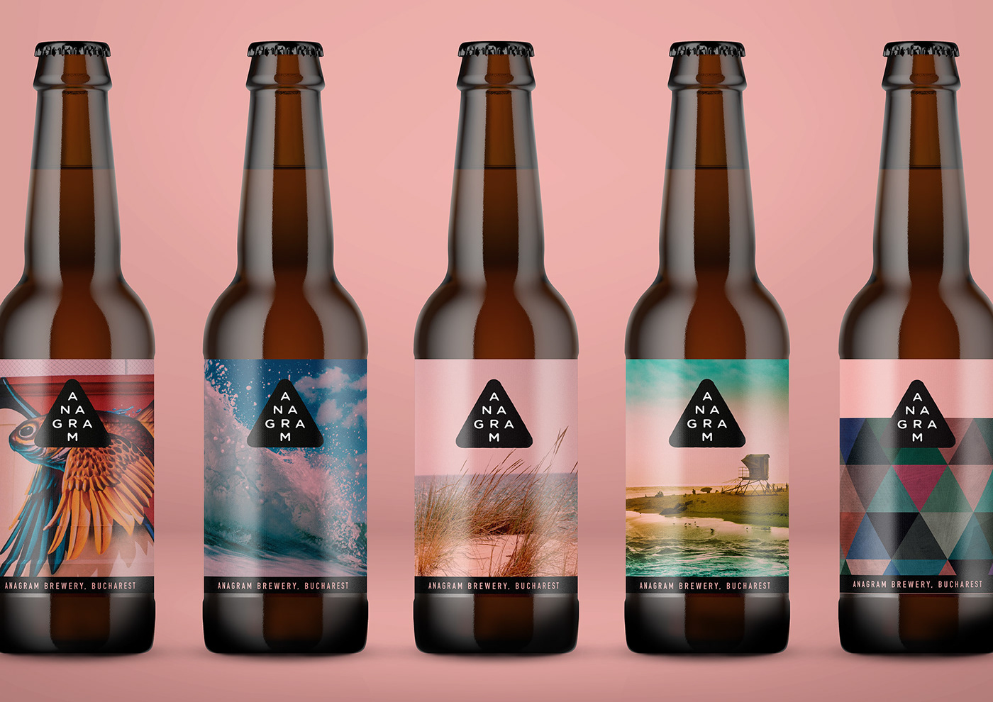Anagram Brewing精釀啤酒包裝設(shè)計(jì)(圖1)