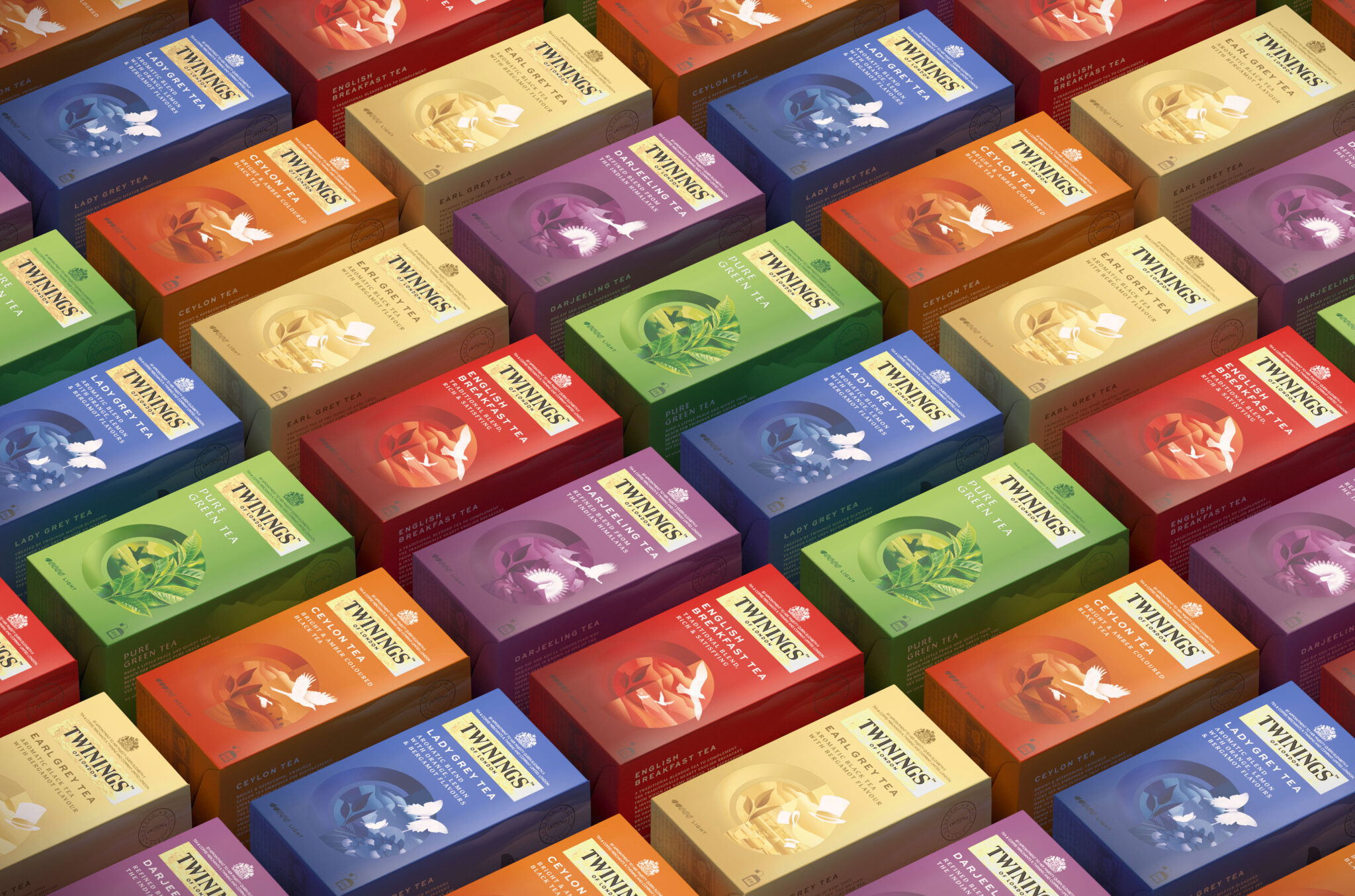 Twinings 茶包裝這樣設(shè)計視覺識別更加現(xiàn)代(圖5)