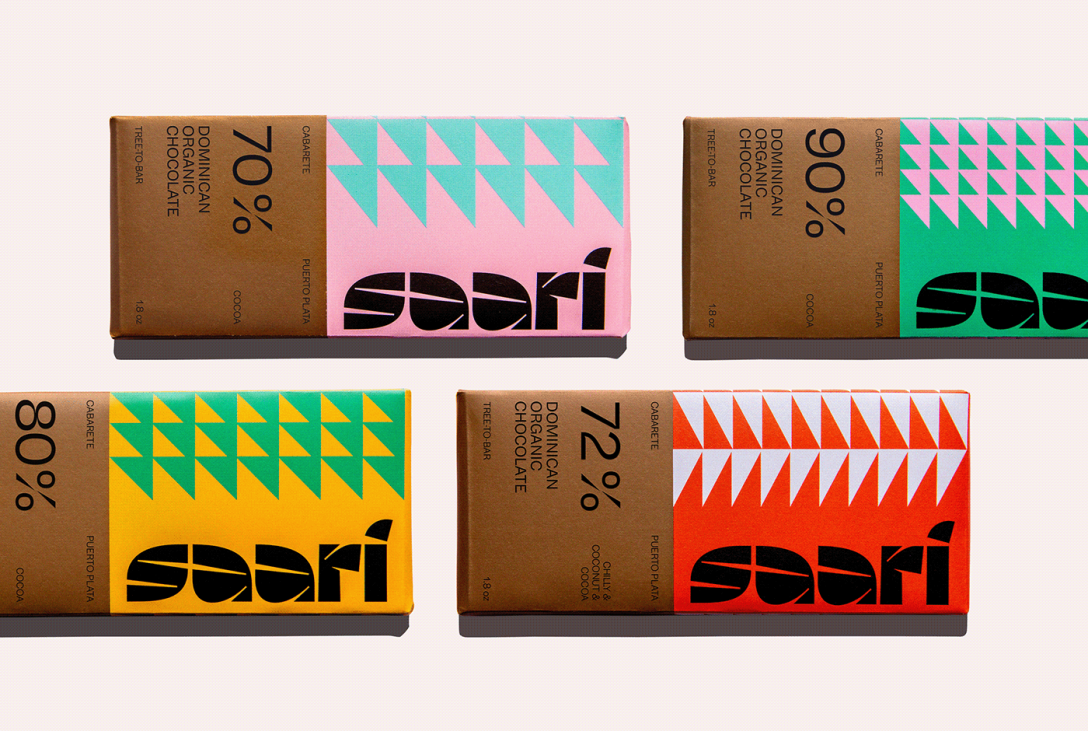 Saari 巧克力品牌視覺包裝設計 (圖1)