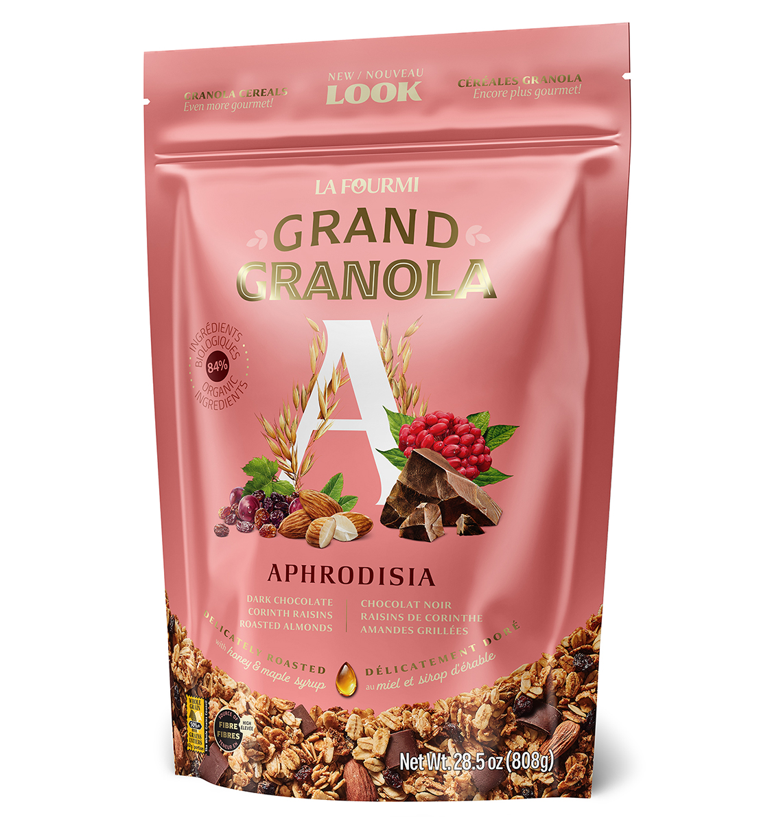 Grand Granola 麥片系列產(chǎn)品包裝設計(圖2)