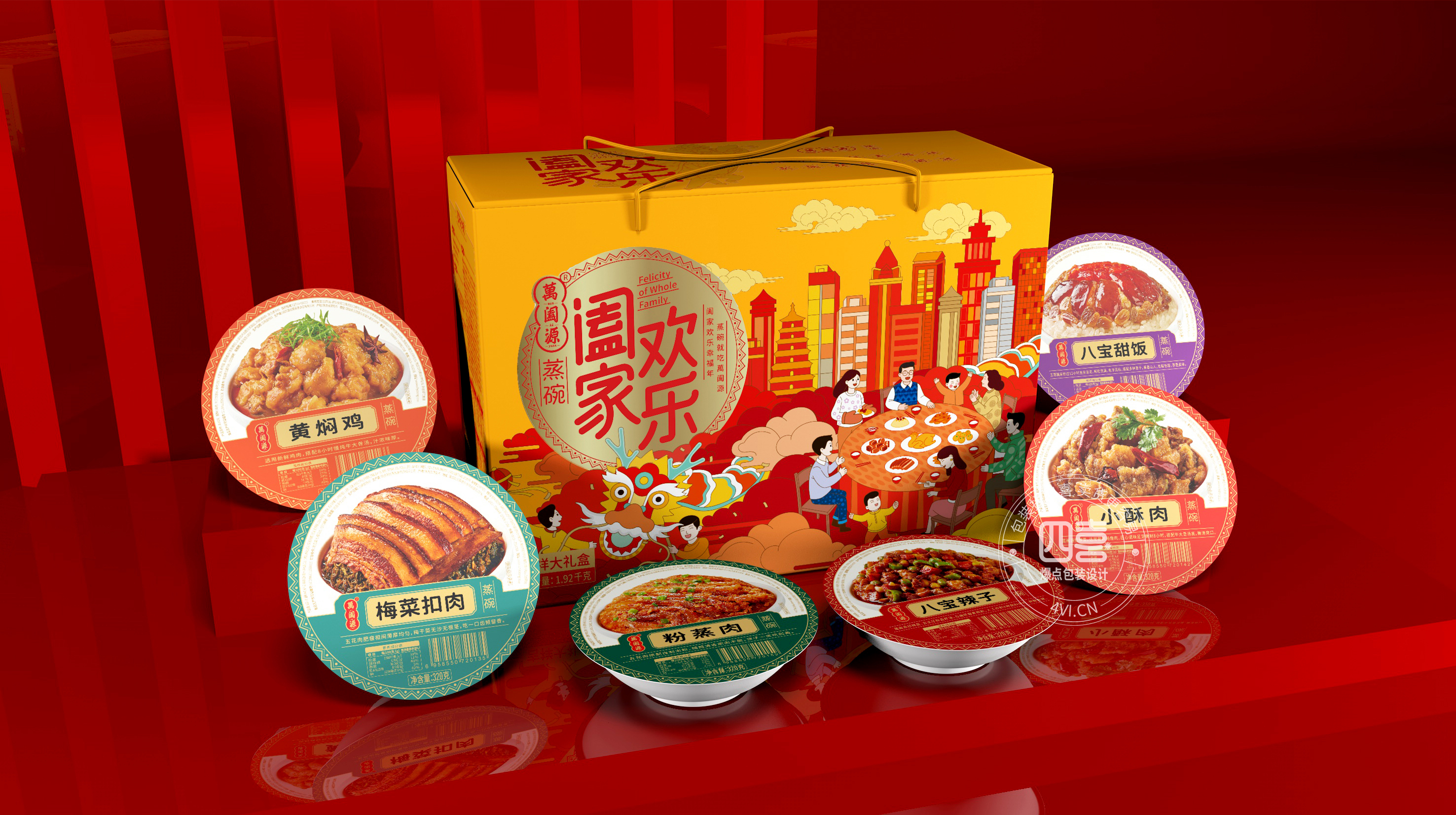 紹興包裝策劃預(yù)制菜食品包裝盒如何正確設(shè)計(圖2)