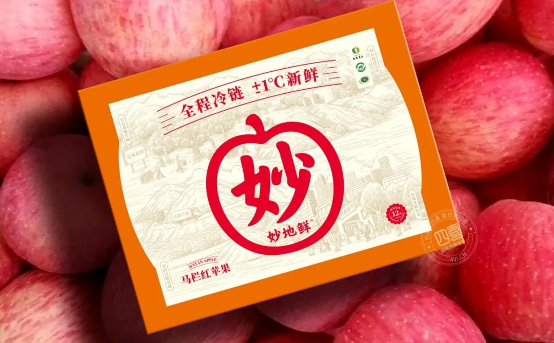 四喜：蘋(píng)果禮盒包裝設(shè)計(jì)，怎么做才能賣貨？(圖3)