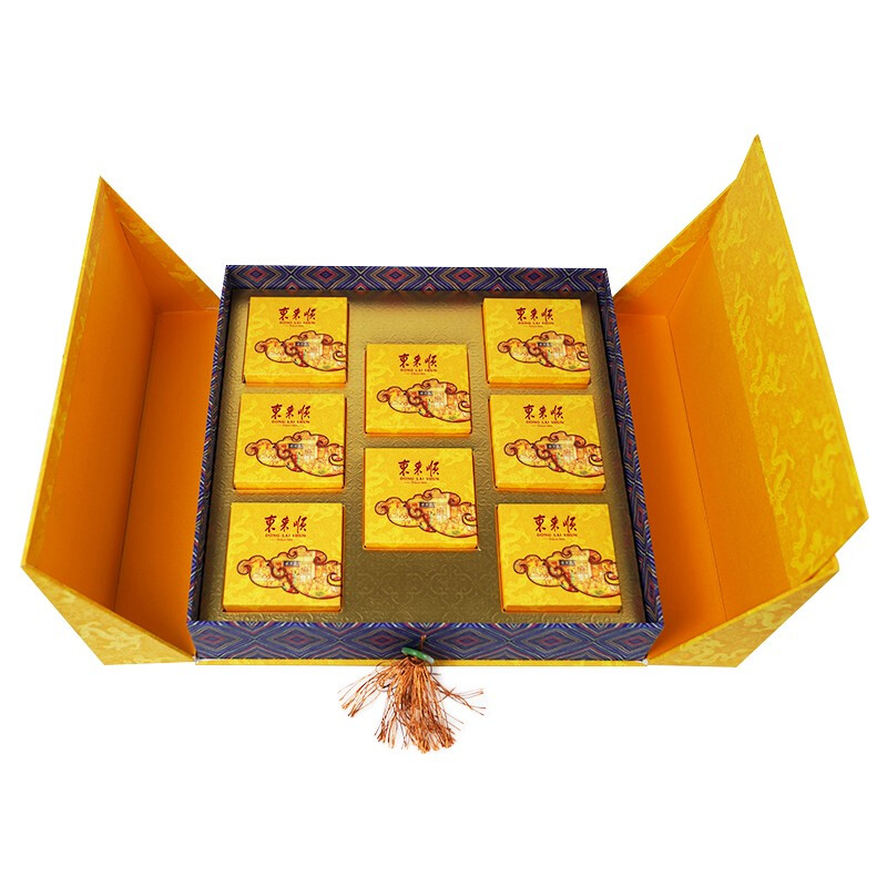 東來(lái)順 東來(lái)福禮 京式月餅禮盒 8餅6味 640g包裝禮盒產(chǎn)品包裝創(chuàng)意設(shè)計(jì)欣賞(圖3)