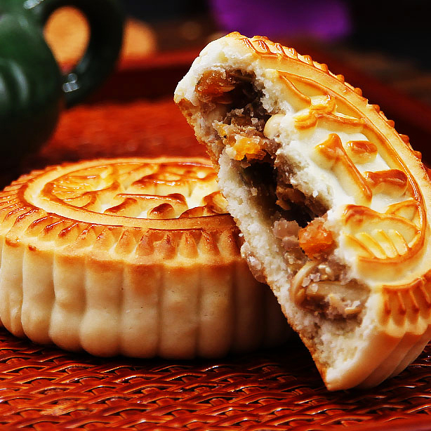 桃李 提漿京式月餅 五仁 500g包裝禮盒產(chǎn)品包裝創(chuàng)意設(shè)計欣賞(圖3)