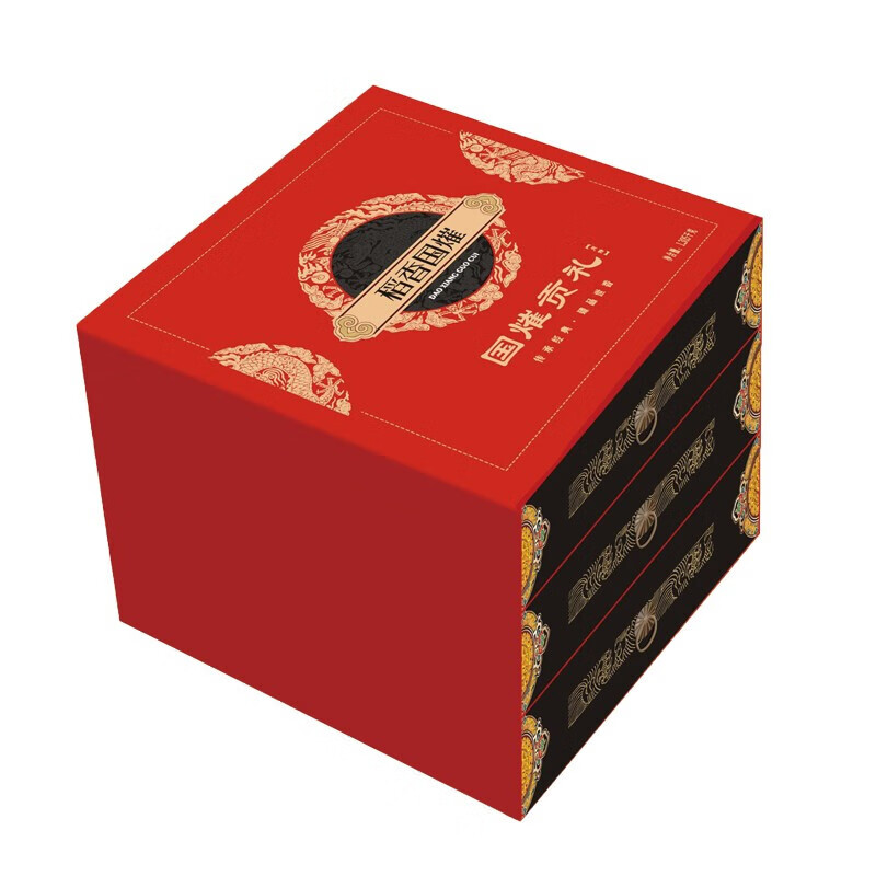 稻香國(guó)熣 國(guó)熣貢禮 月餅 9餅9味  1.305kg 禮盒裝包裝禮盒產(chǎn)品包裝創(chuàng)意設(shè)計(jì)欣賞(圖1)