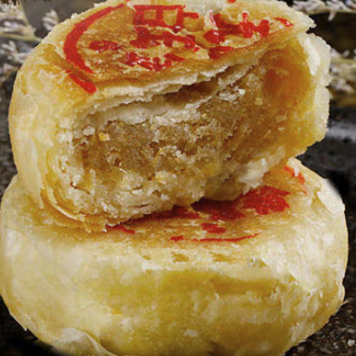 godly 功德林 無(wú)添加蔗糖蘇式月餅禮盒 8餅4味 400g包裝禮盒產(chǎn)品包裝創(chuàng)意設(shè)計(jì)欣賞(圖5)