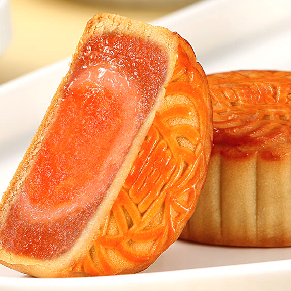 鮮品屋 鮮品金秋 廣式月餅 10餅8味 630g*2盒 禮盒裝包裝禮盒產(chǎn)品包裝創(chuàng)意設(shè)計(jì)欣賞(圖3)