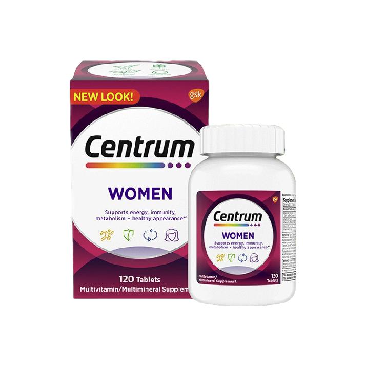 Centrum 善存 女士多維片 120粒保健產(chǎn)品包裝創(chuàng)意設(shè)計(jì)欣賞(圖3)