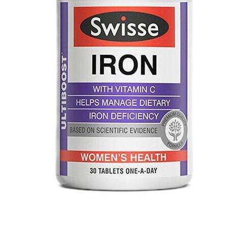 Swisse 斯維詩 Ultiboost 補鐵片 30粒保健產(chǎn)品包裝創(chuàng)意設(shè)計欣賞(圖3)
