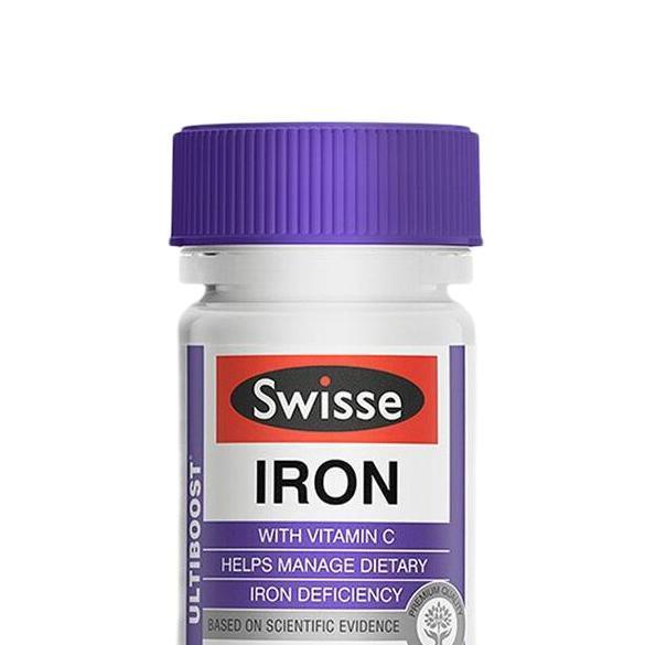 Swisse 斯維詩 Ultiboost 補鐵片 30粒保健產(chǎn)品包裝創(chuàng)意設(shè)計欣賞(圖2)
