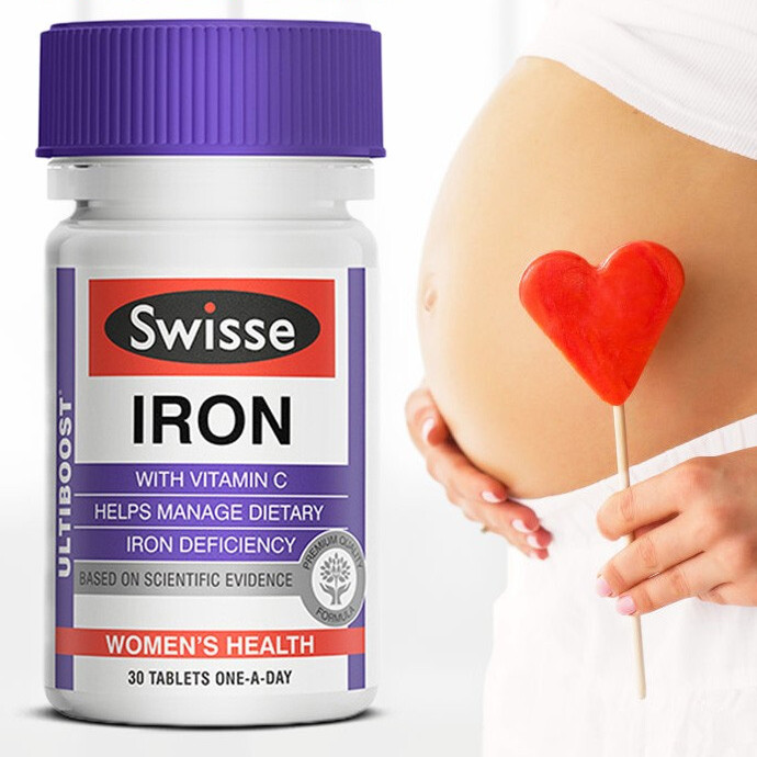 Swisse 斯維詩 Ultiboost 補鐵片 30粒保健產(chǎn)品包裝創(chuàng)意設(shè)計欣賞(圖4)