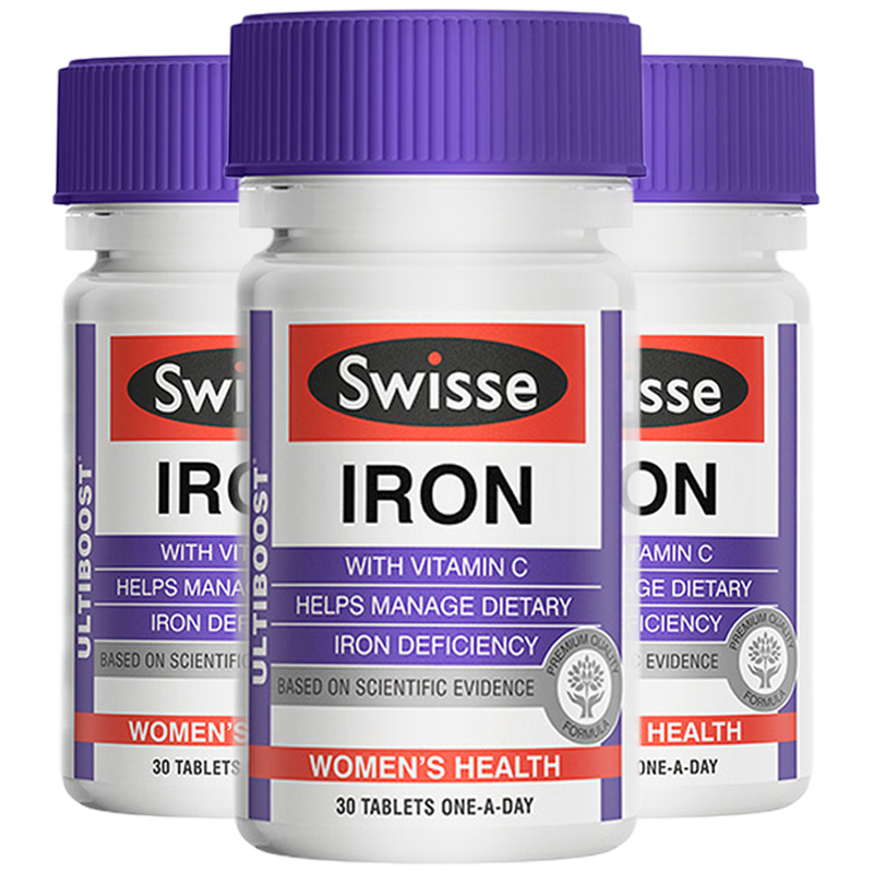 Swisse 斯維詩 Ultiboost 補鐵片 30粒保健產(chǎn)品包裝創(chuàng)意設(shè)計欣賞(圖5)