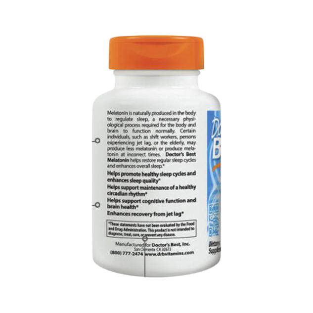 Doctors Best 多特倍斯 褪黑素咀嚼片 120片保健產(chǎn)品包裝創(chuàng)意設(shè)計(jì)欣賞(圖5)