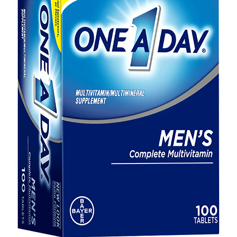 ONE A DAY 男士復(fù)合維生素 100粒保健產(chǎn)品包裝創(chuàng)意設(shè)計欣賞(圖4)