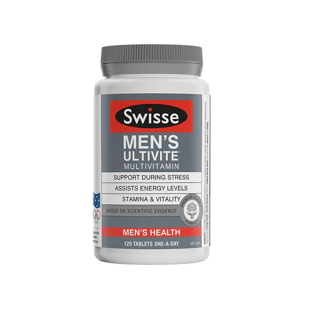 Swisse 斯維詩 男性復(fù)合維生素 120片保健產(chǎn)品包裝創(chuàng)意設(shè)計(jì)欣賞(圖1)