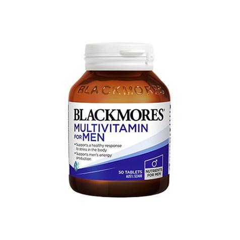 BLACKMORES 澳佳寶 男士復合維生素 50片保健產品包裝創(chuàng)意設計欣賞(圖2)