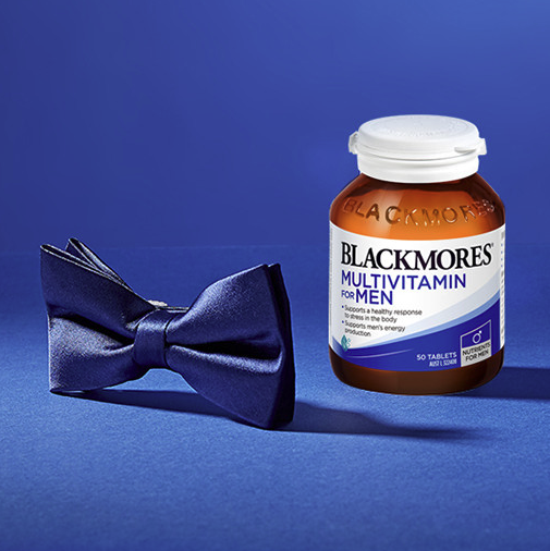 BLACKMORES 澳佳寶 男士復合維生素 50片保健產品包裝創(chuàng)意設計欣賞(圖4)