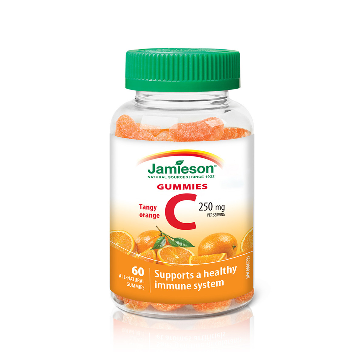Jamieson 健美生 維生素C軟糖 橙味 60粒保健產(chǎn)品包裝創(chuàng)意設(shè)計(jì)欣賞(圖1)