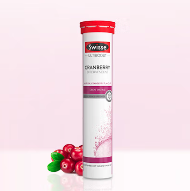 Swisse 斯維詩 蔓越莓泡騰片 20片保健產品包裝創(chuàng)意設計欣賞(圖4)