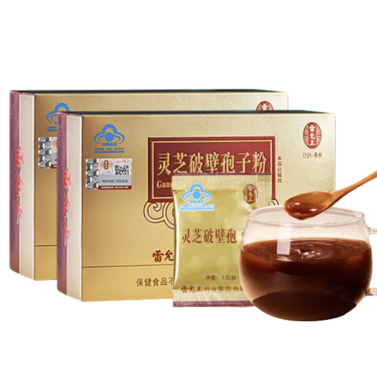雷允上 破壁靈芝孢子粉保健產(chǎn)品包裝創(chuàng)意設(shè)計(jì)欣賞(圖5)