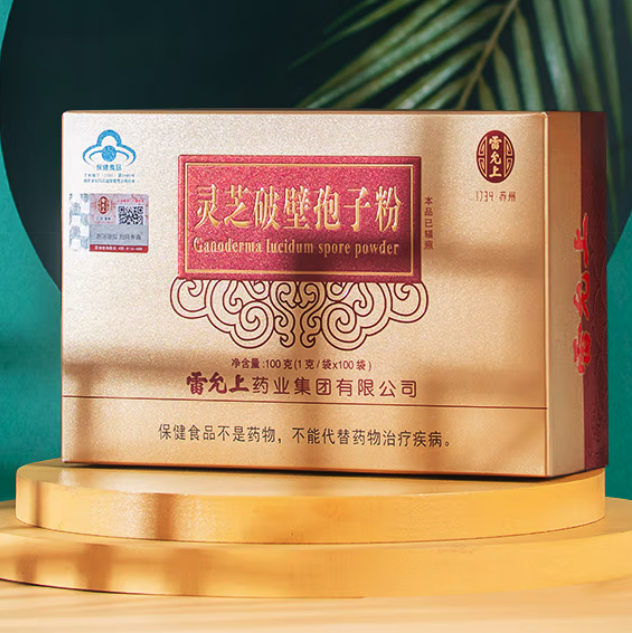 雷允上 破壁靈芝孢子粉 100g保健產(chǎn)品包裝創(chuàng)意設(shè)計(jì)欣賞(圖3)