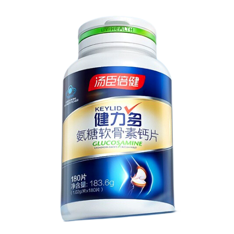 BY-HEALTH 湯臣倍健 氨糖軟骨素鈣片保健產(chǎn)品包裝創(chuàng)意設計欣賞(圖3)