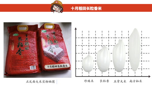 SHI YUE DAO TIAN 十月稻田 長(zhǎng)粒香米 2.5kg*2袋創(chuàng)意包裝設(shè)計(jì)欣賞 (圖2)