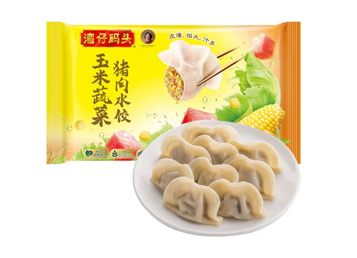 受歡迎的速凍水餃包裝袋設(shè)計(jì)排名作品欣賞(圖1)