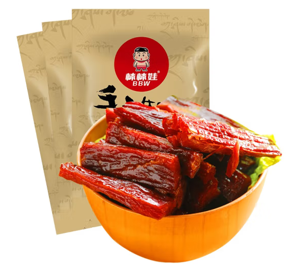 牛肉干包裝設(shè)計這五款銷量好(圖1)