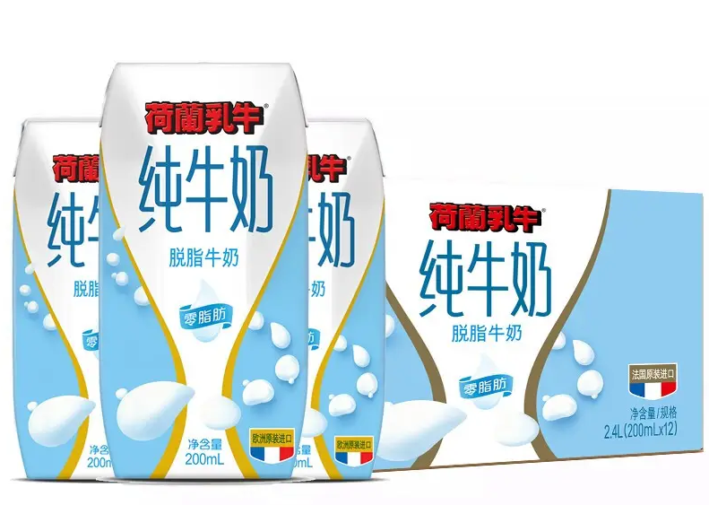 脫脂牛奶包裝設(shè)計(jì)作品欣賞(圖1)