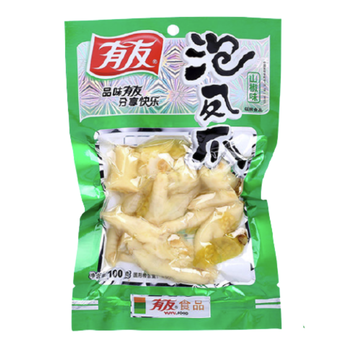 泡鳳爪包裝袋設計作品欣賞(圖1)
