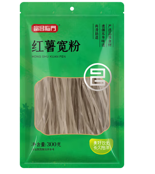 紅薯寬粉包裝設(shè)計怎么做好(圖1)