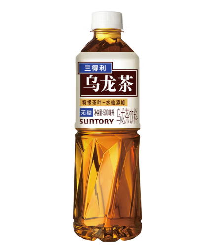 無糖烏龍茶飲料瓶包裝設(shè)計作品欣賞(圖1)