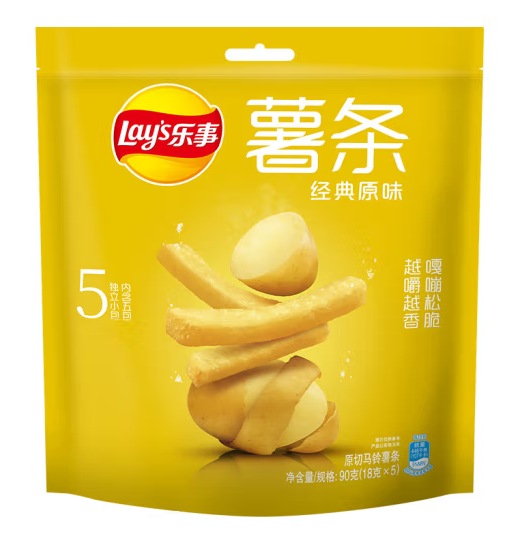 薯?xiàng)l包裝袋設(shè)計(jì)作品欣賞(圖1)