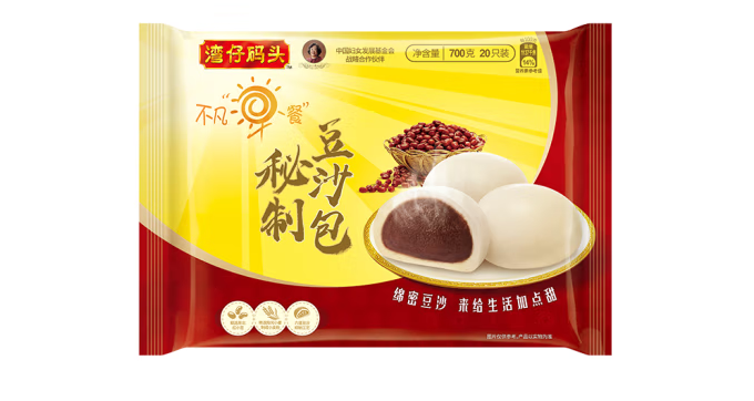 秘制豆沙包包裝袋設(shè)計作品欣賞(圖1)